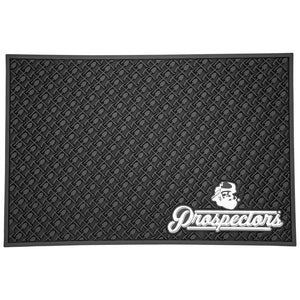 Prospectors Barber Mat Black & White